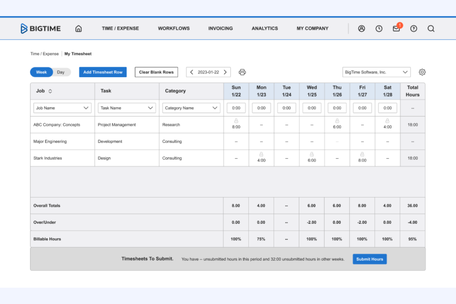 BigTime screenshot - 10 beste AI-tools voor PPM beoordeeld in 2026