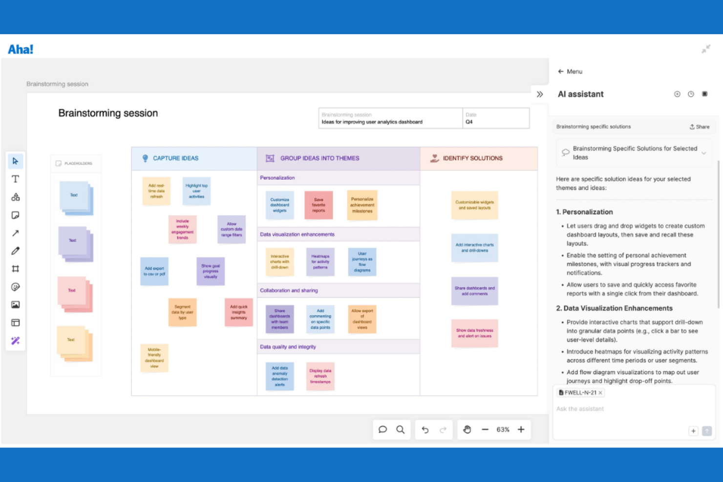 Aha! screenshot - 10 beste AI-workflowtools beoordeeld in 2026