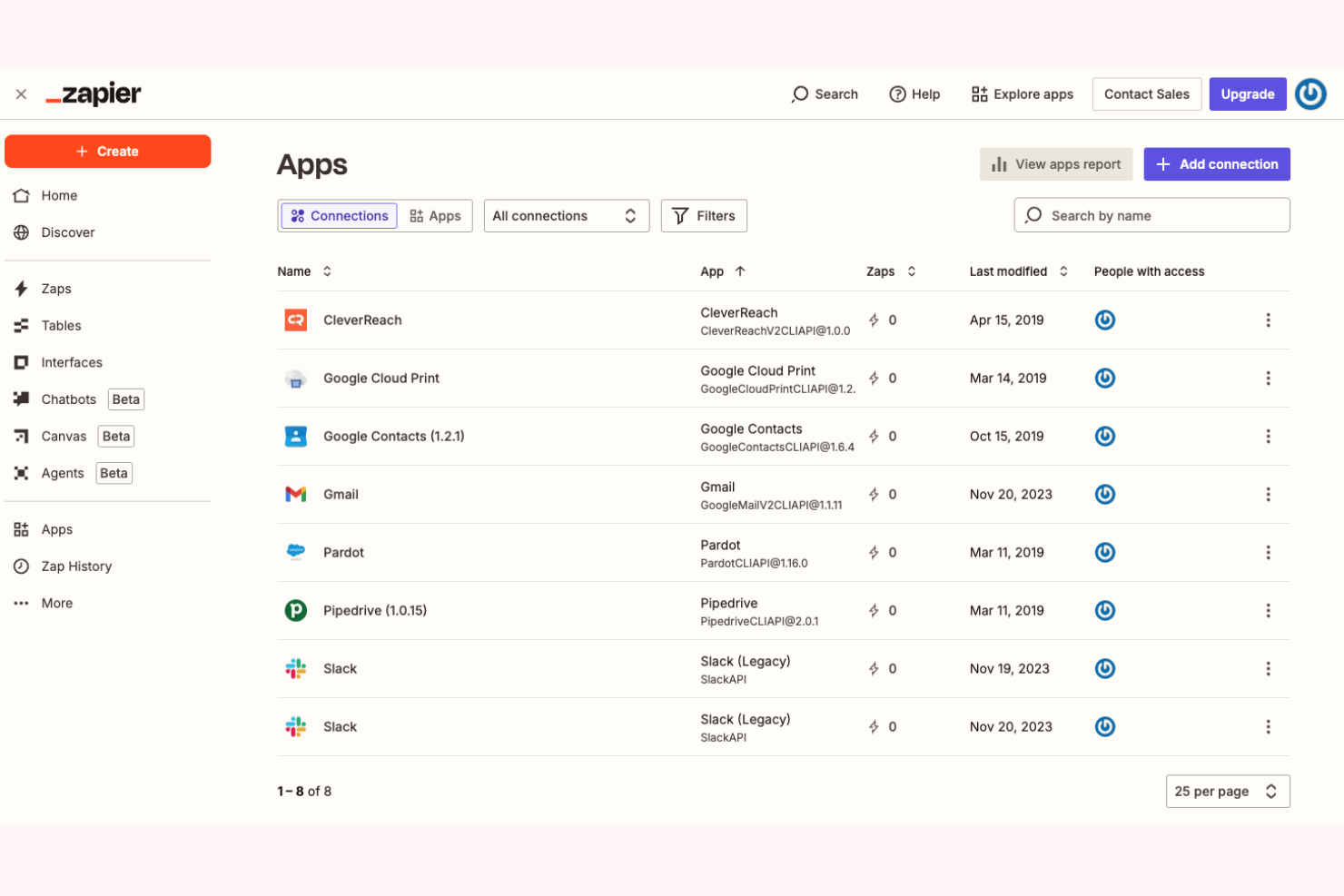 Zapier screenshot - De 10 beste AI-software voor bedrijfsworkflows beoordeeld in 2026
