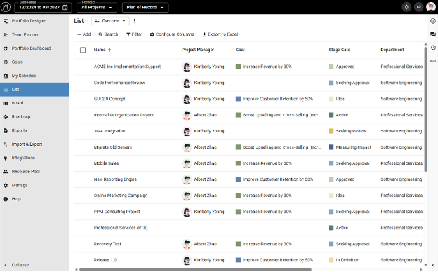 Meisterplan screenshot - 10 beste software voor projectmanagement bij de overheid beoordeeld in 2026