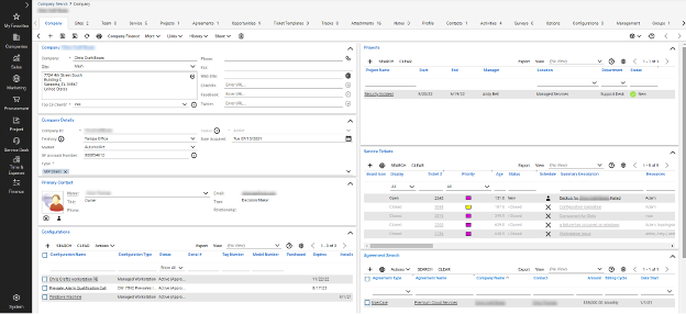 ConnectWise screenshot - 10 beste AI-software voor automatisering van professionele dienstverlening beoordeeld in 2026