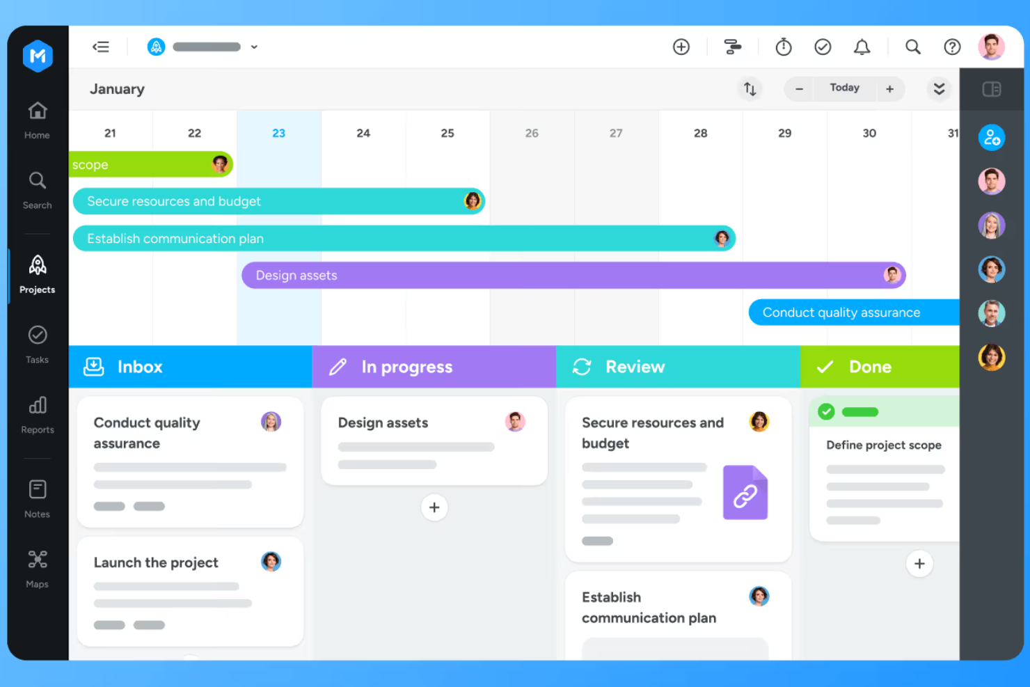 MeisterTask screenshot - 10 beste AI-taakbeheersoftware beoordeeld in 2026