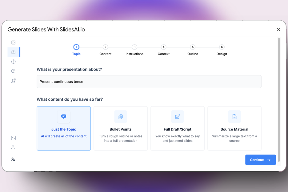 SlidesAI screenshot - 10 beste AI-tools voor consultants beoordeeld in 2026