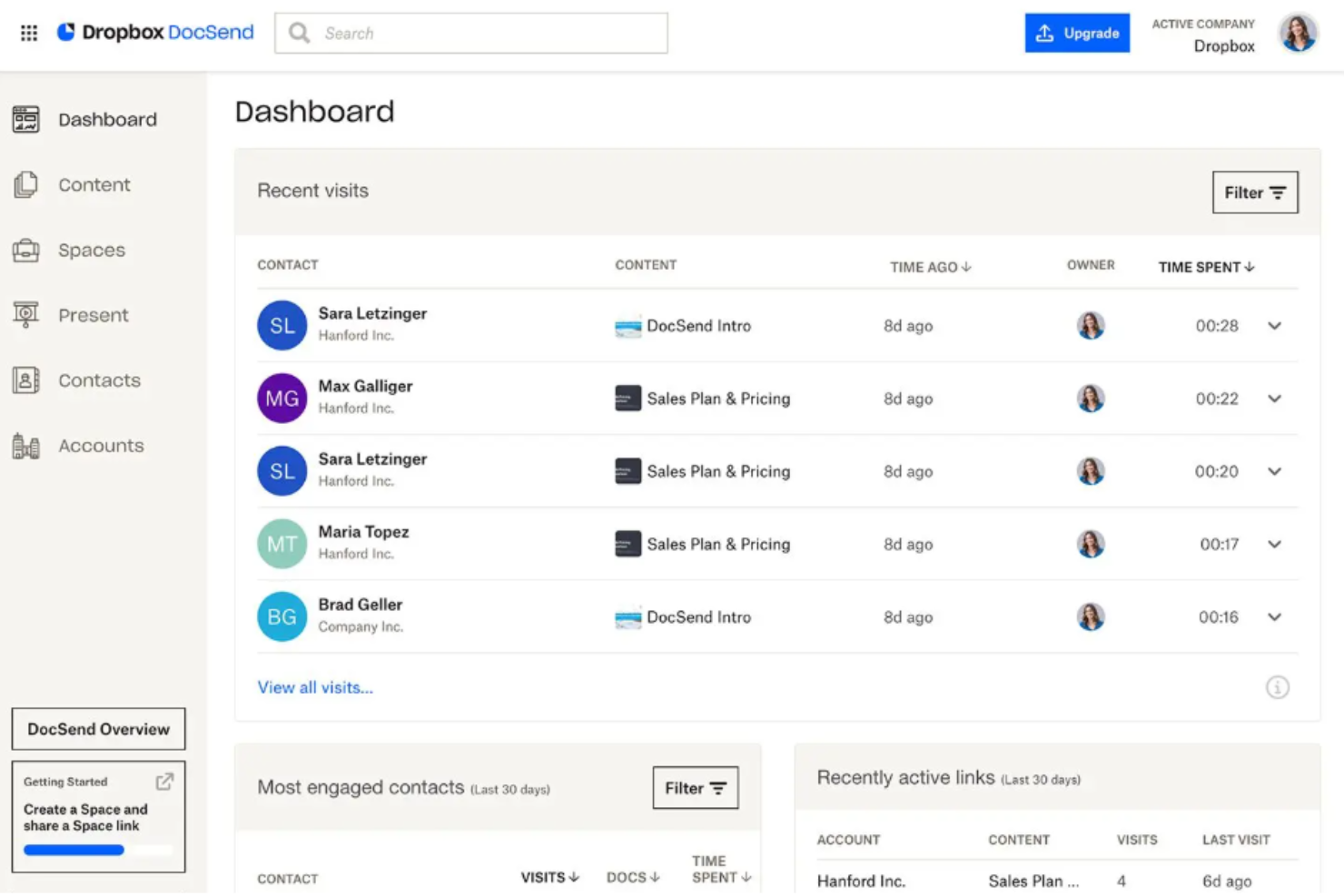 Dropbox Business screenshot - 10 beste softwareoplossingen voor documentvastlegging beoordeeld in 2026