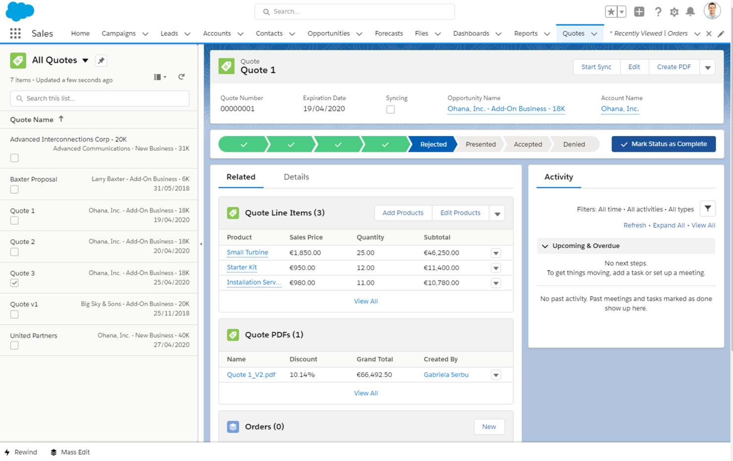 Salesforce screenshot - 10 beste AI-software voor klantbeheer beoordeeld in 2026