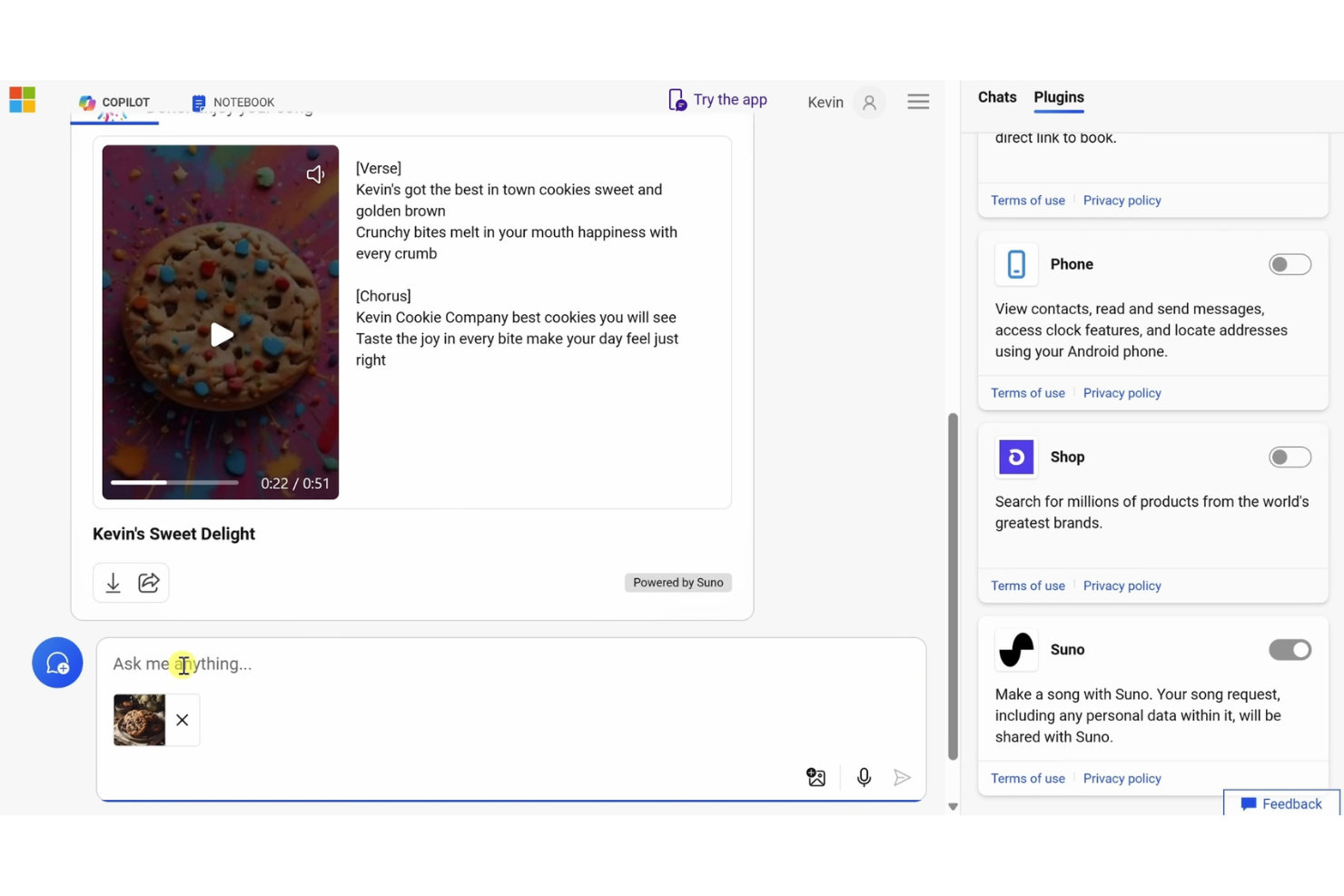 Microsoft CoPilot screenshot - 10 beste AI-productiviteitstools beoordeeld in 2026