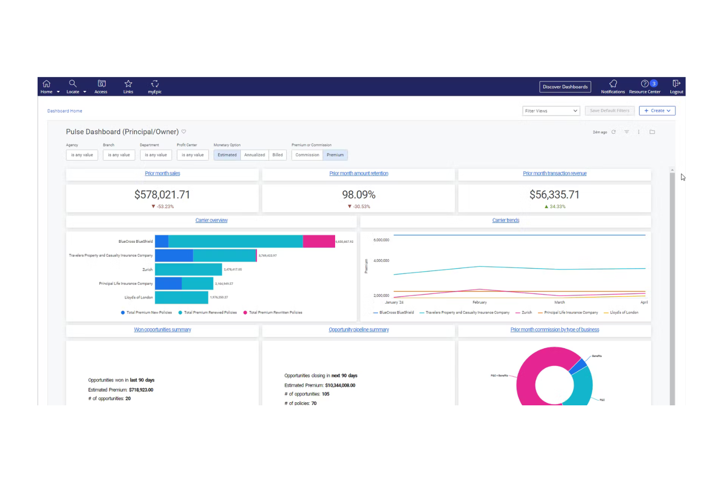 Applied Systems screenshot - 10 beste AI-beheersystemen voor bureaus beoordeeld in 2026
