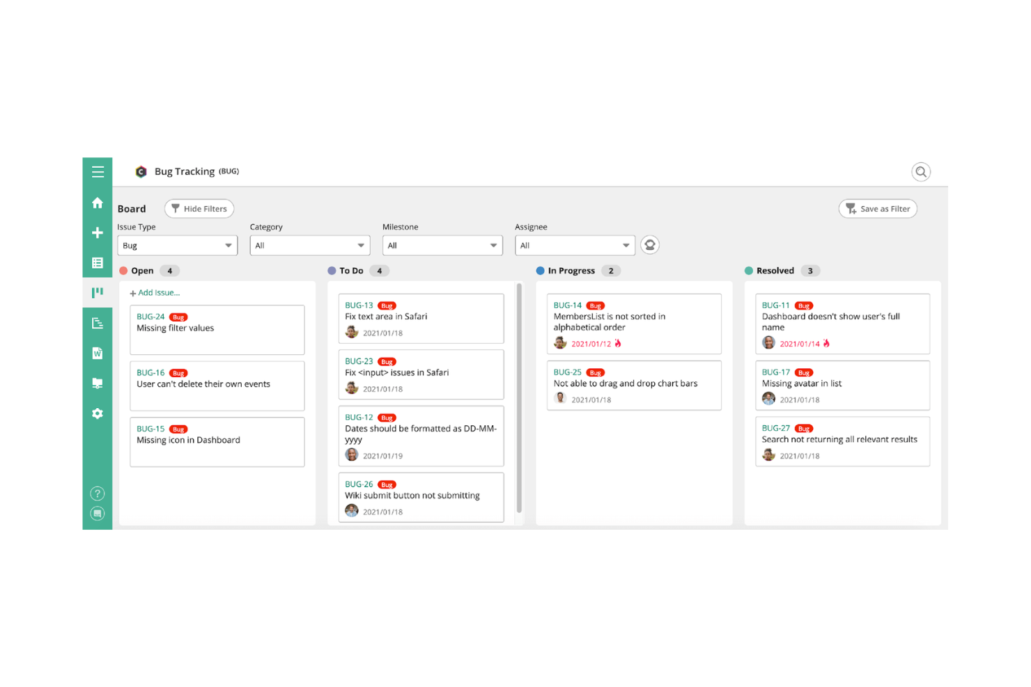 Backlog screenshot - De 10 beste gratis softwareprogramma’s voor taakbeheer met AI beoordeeld in 2026