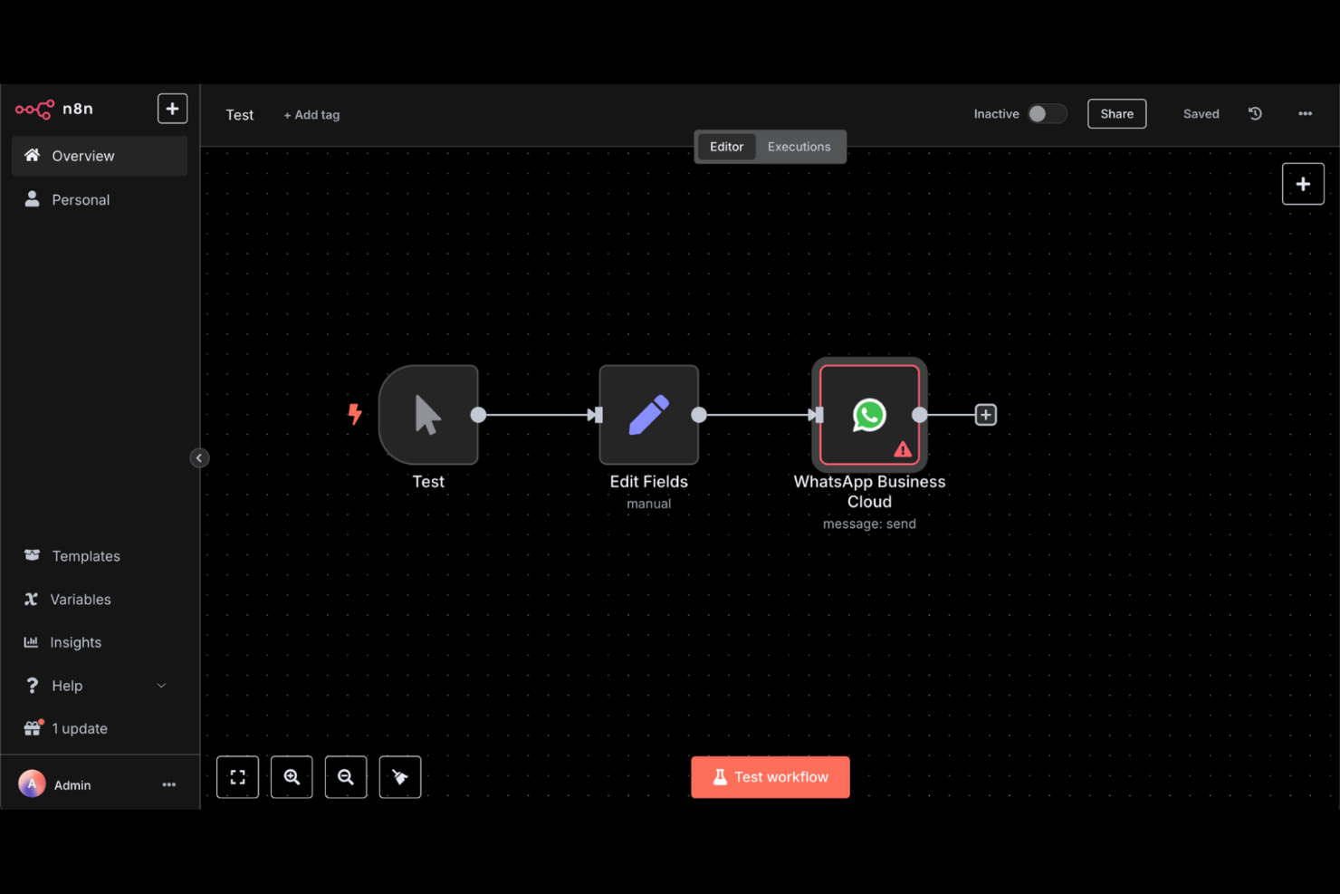 n8n screenshot - 10 beste AI-workflowautomatiseringssoftware beoordeeld in 2026