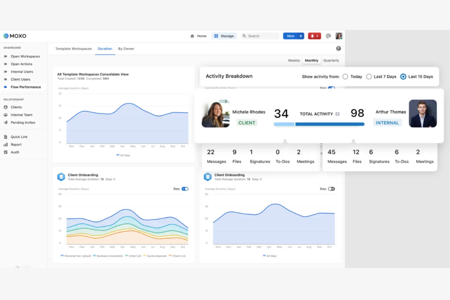 Moxo screenshot - 10 beste AI-workflowautomatiseringssoftware beoordeeld in 2026