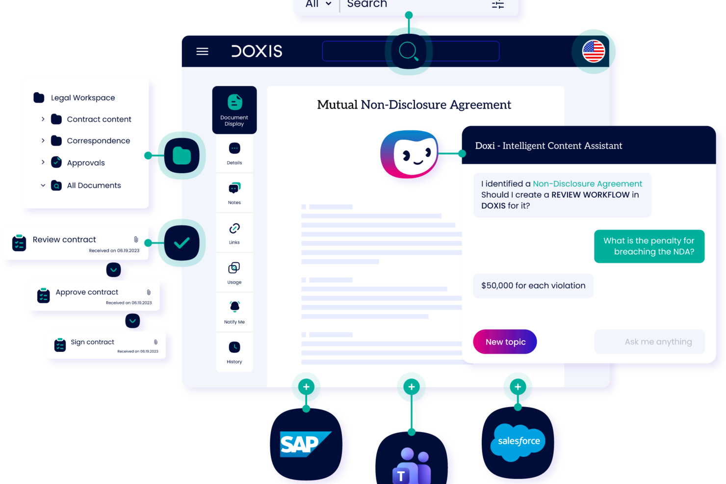 Doxis screenshot - 10 beste softwareoplossingen voor documentverzameling beoordeeld in 2026