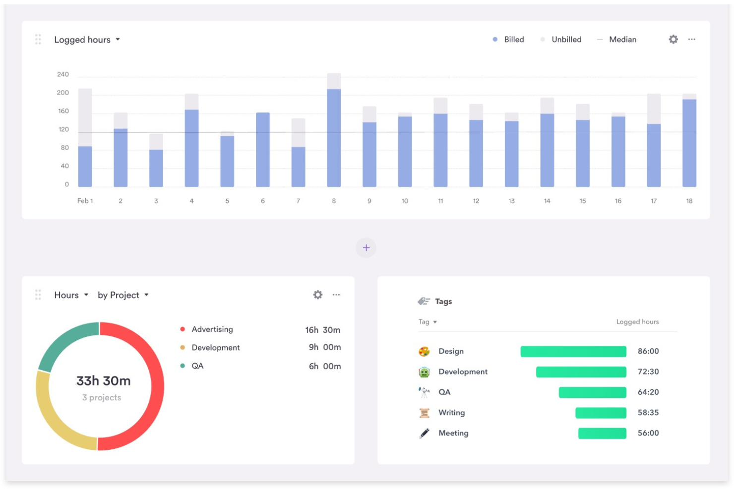 Timely screenshot - 10 beste tijdregistratiesoftware voor accountants in 2026