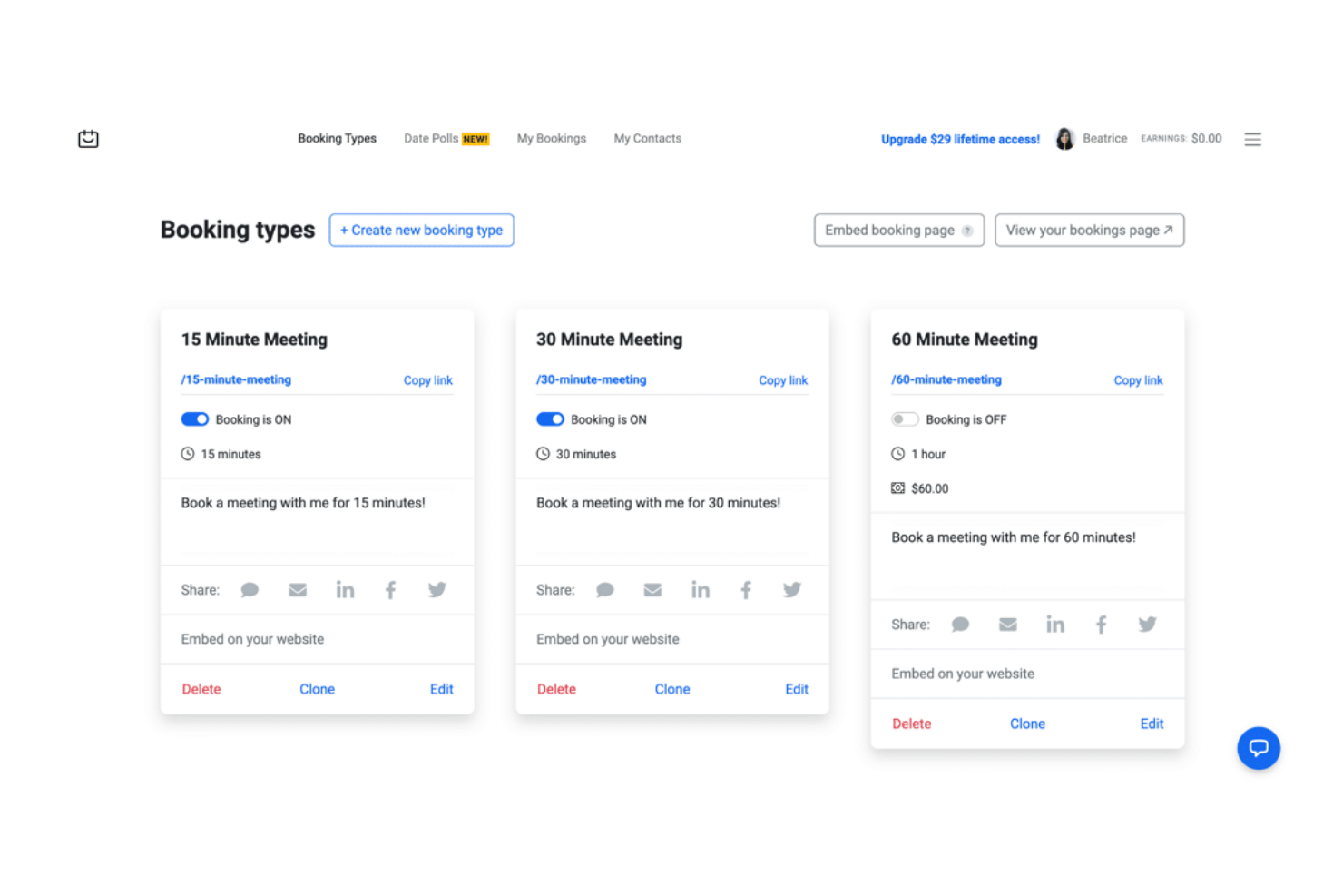 TidyCal screenshot - 10 beste AI-planningsassistenten beoordeeld in 2026