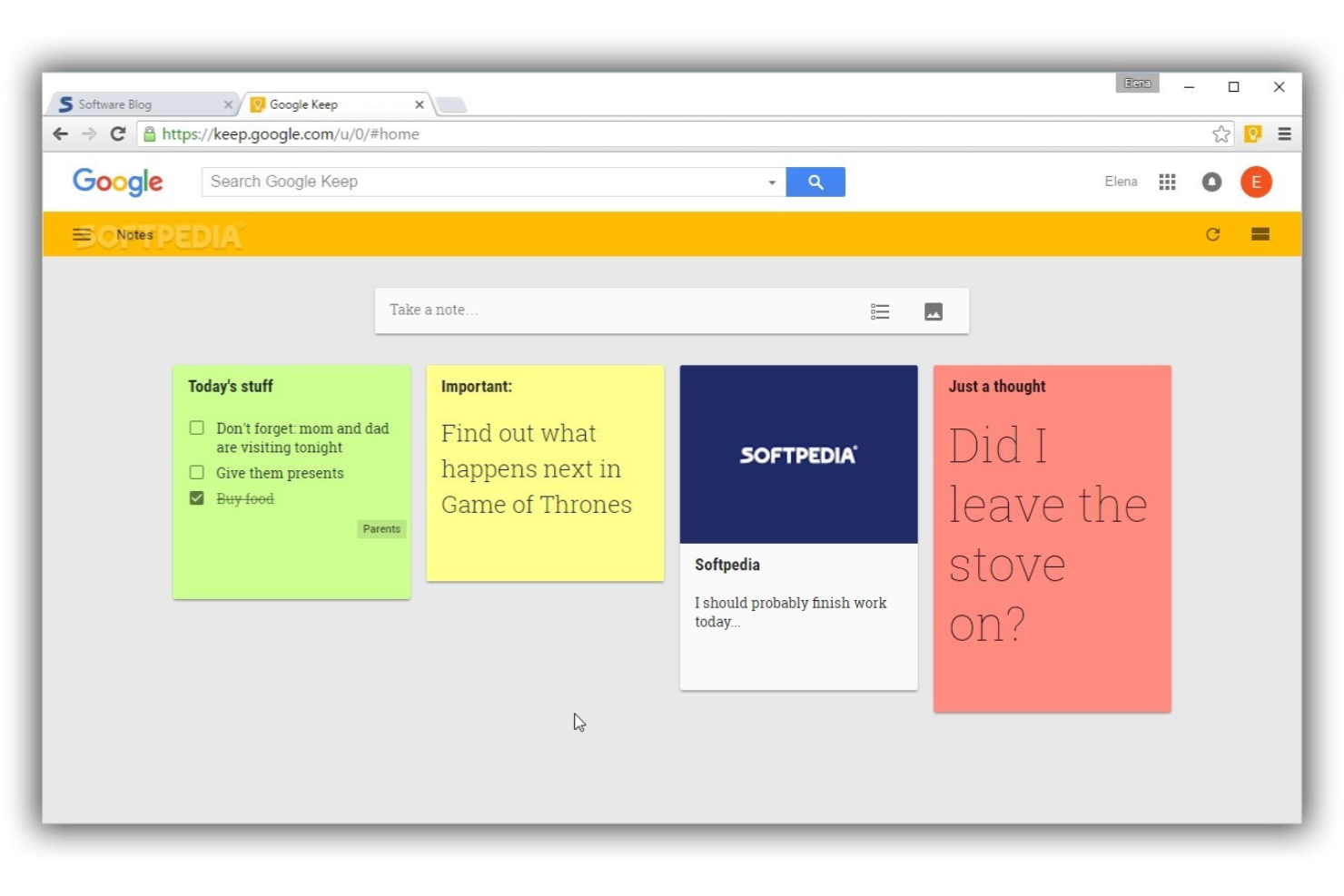Google Keep screenshot - 10 beste notitie-apps om de productiviteit in 2026 te verhogen