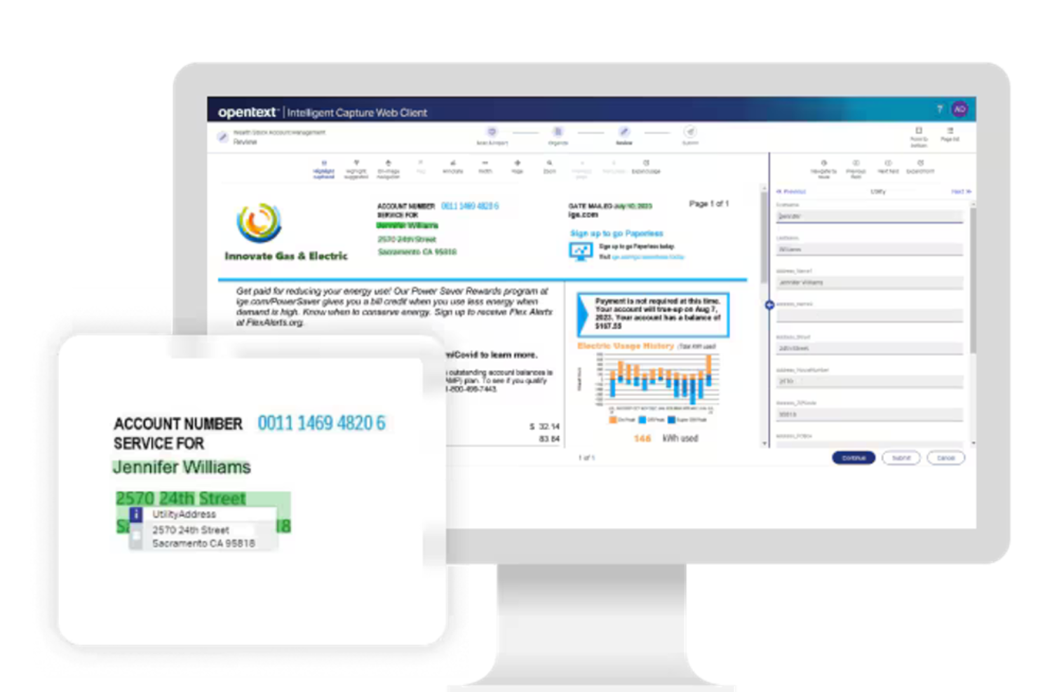 OpenText screenshot - 10 beste intelligente AI-documentverwerkingssoftware van 2026