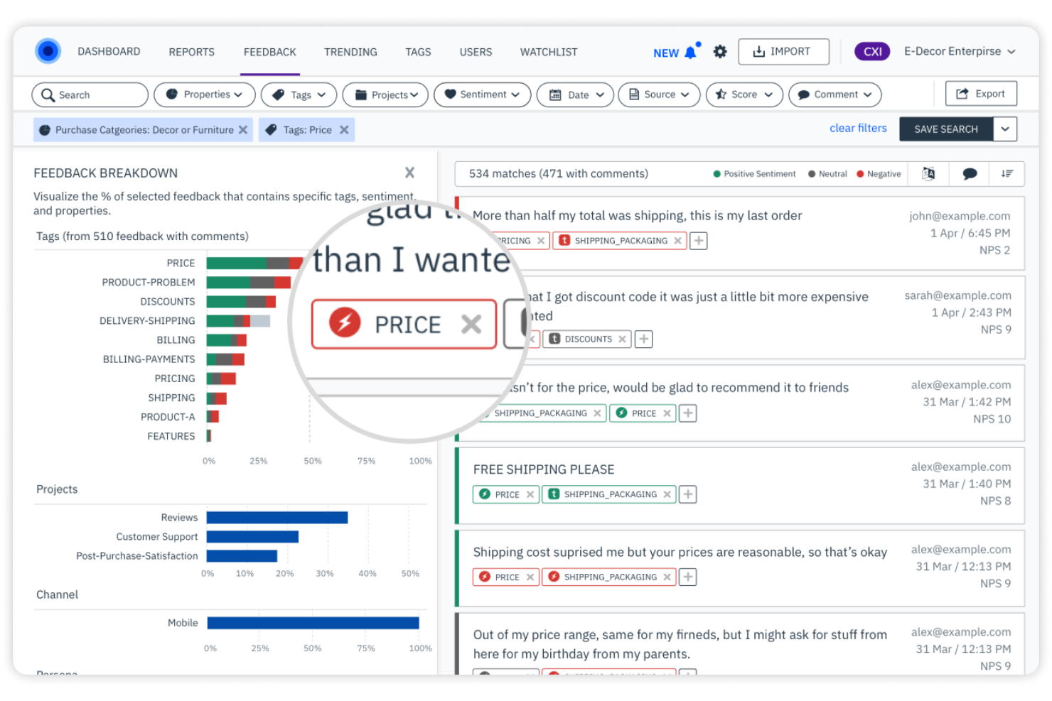 InMoment screenshot - 10 beste software voor reputatiebeheer voor bureaus 2026