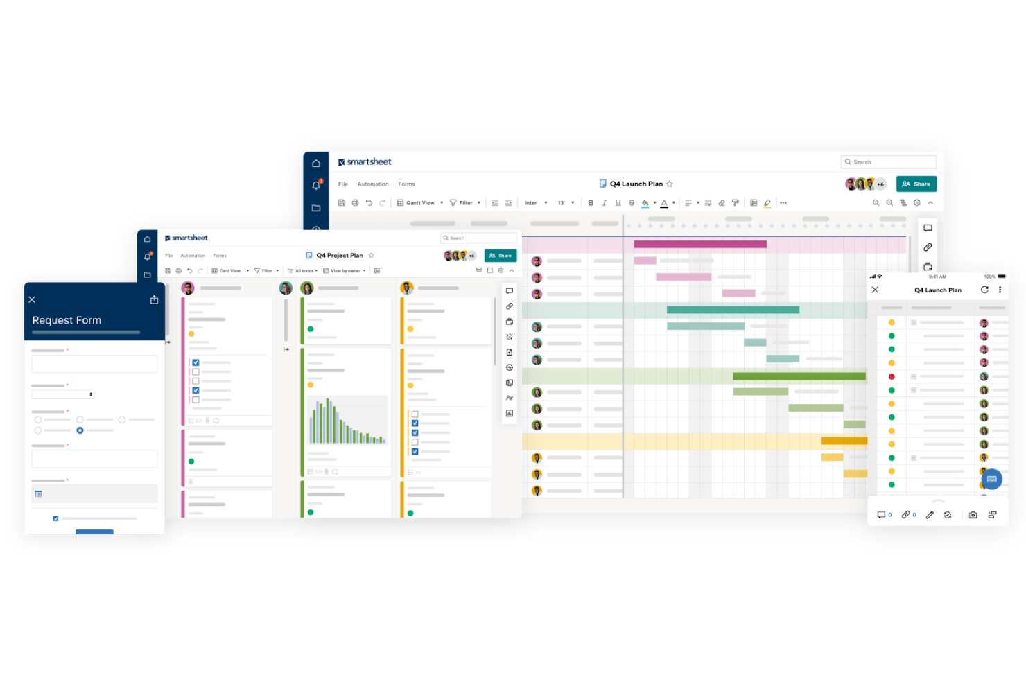 Smartsheet screenshot - 10 beste Avaza-alternatieven voor projectteams in 2026