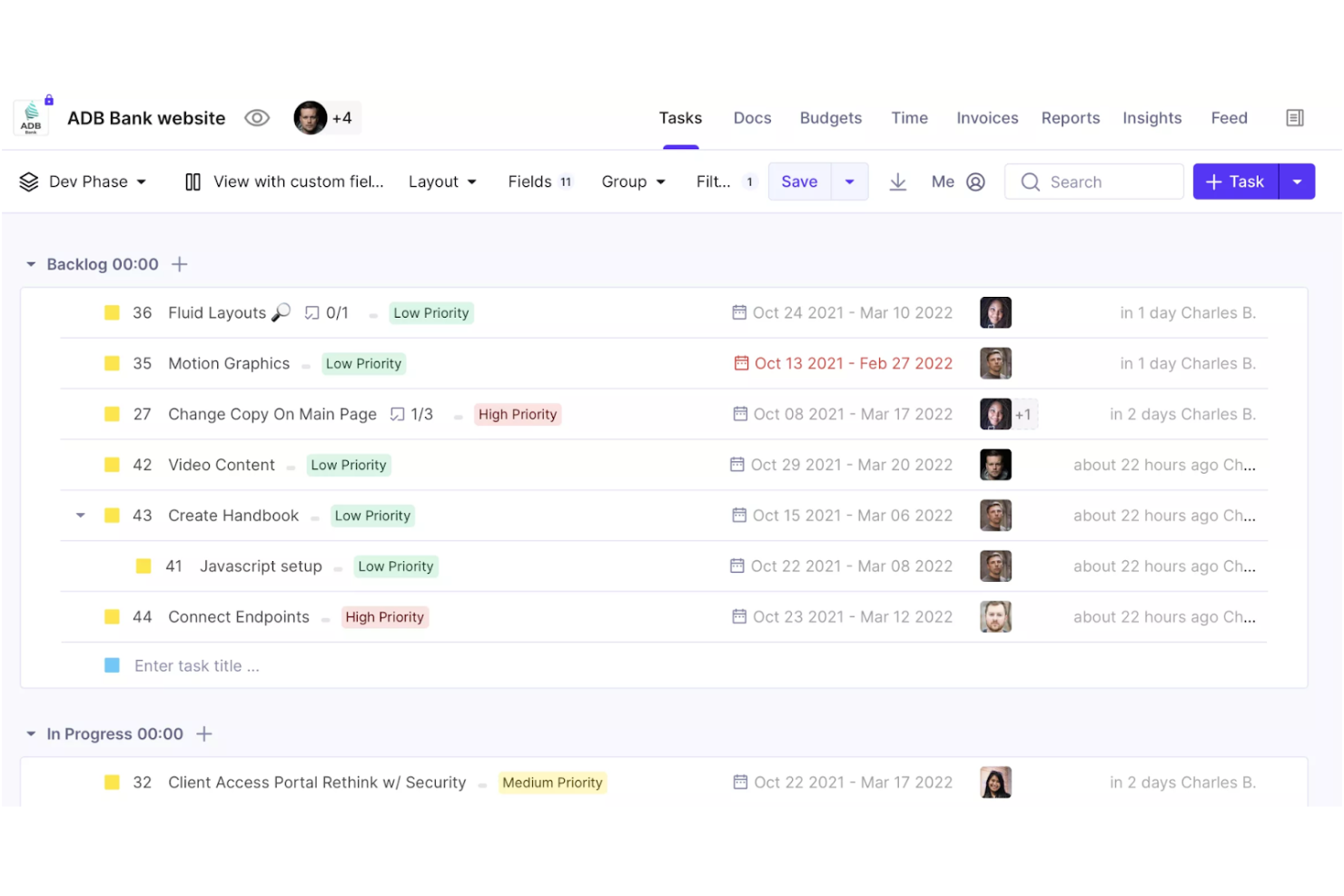 Productive screenshot - 10 beste Avaza-alternatieven voor projectteams in 2026