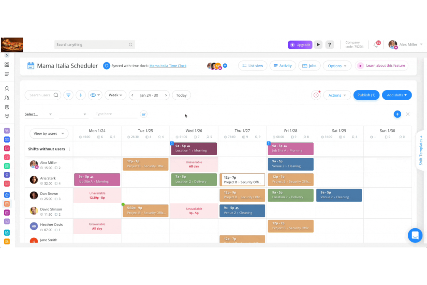 Connecteam screenshot - 10 beste Avaza-alternatieven voor projectteams in 2026