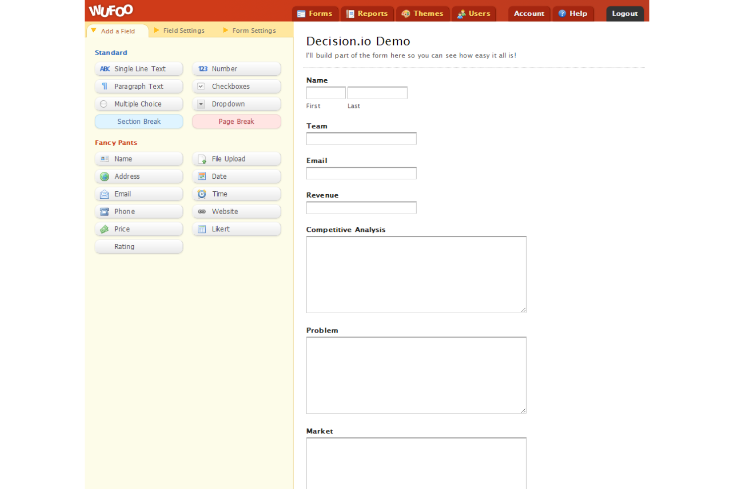 Wufoo screenshot - 10 beste Jotform-alternatieven beoordeeld in 2026