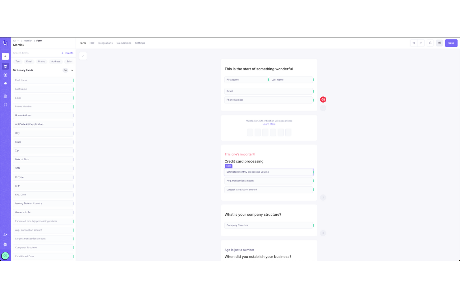 Under.io screenshot - 10 beste Jotform-alternatieven beoordeeld in 2026
