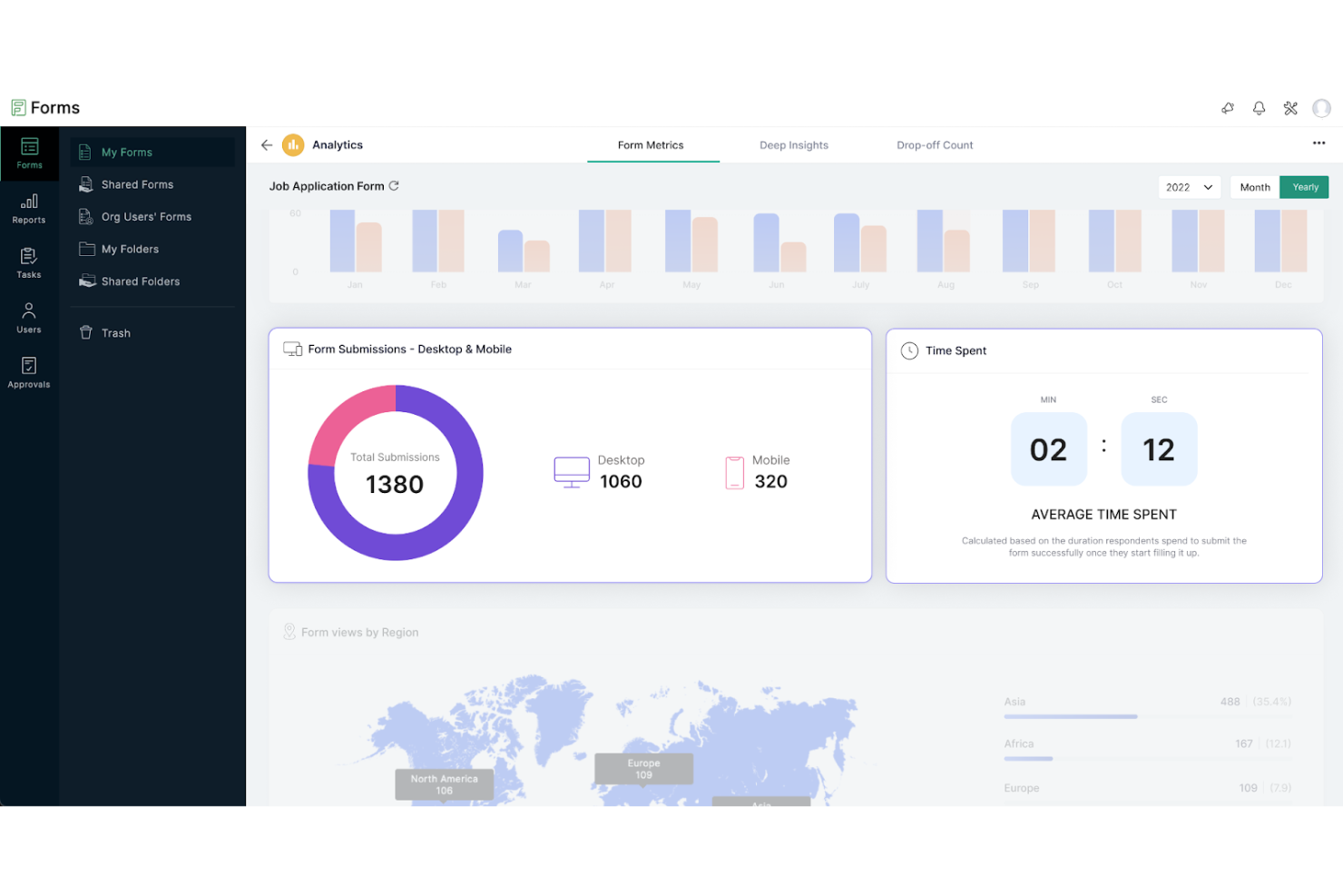 Zoho Forms screenshot - 10 beste Jotform-alternatieven beoordeeld in 2026