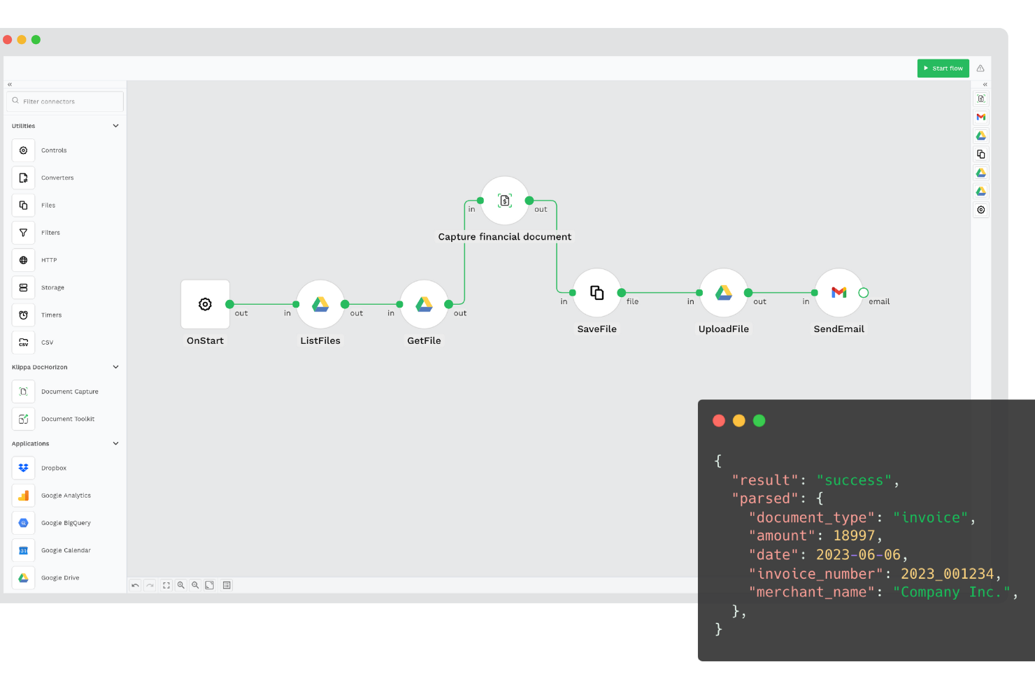 Doxis AI.dp. screenshot - 10 beste software voor intelligente procesautomatisering voor 2026