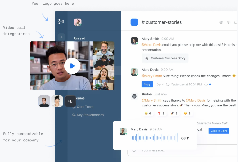 Rocket.Chat screenshot - 10 beste communicatietools voor teams beoordeeld in 2026