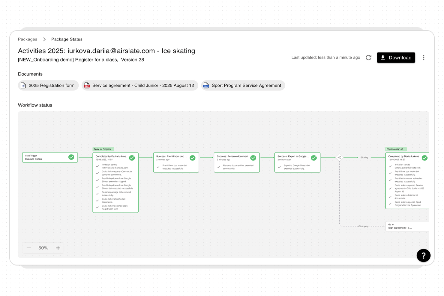 altaFlow screenshot - De 10 beste software voor procesautomatisering beoordeeld in 2026