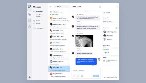 OhMD screenshot - 10 beste HIPAA-conforme samenwerkingstools beoordeeld in 2026