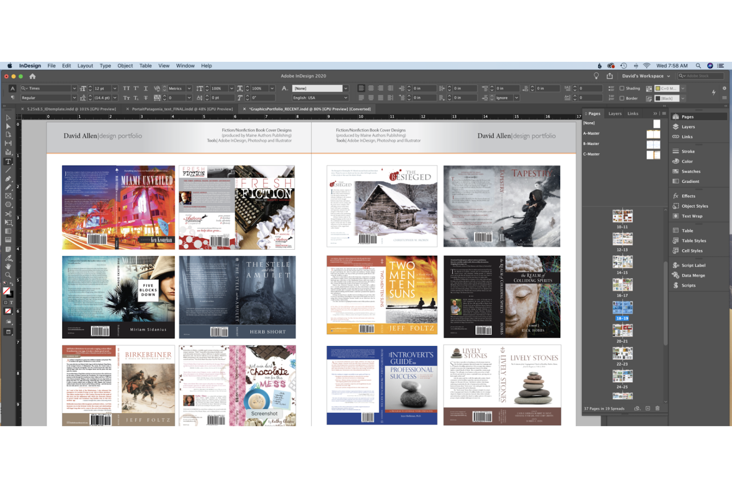 Adobe InDesign screenshot - 10 beste tools voor ontwerpsamenwerking van 2026