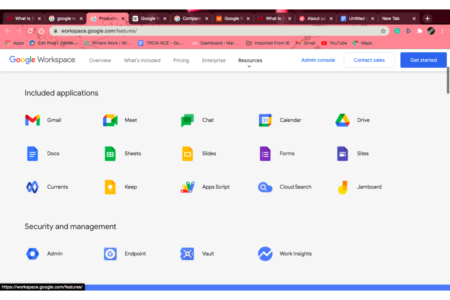 Google Workspace screenshot - 10 beste tools voor documentsamenwerking beoordeeld in 2026