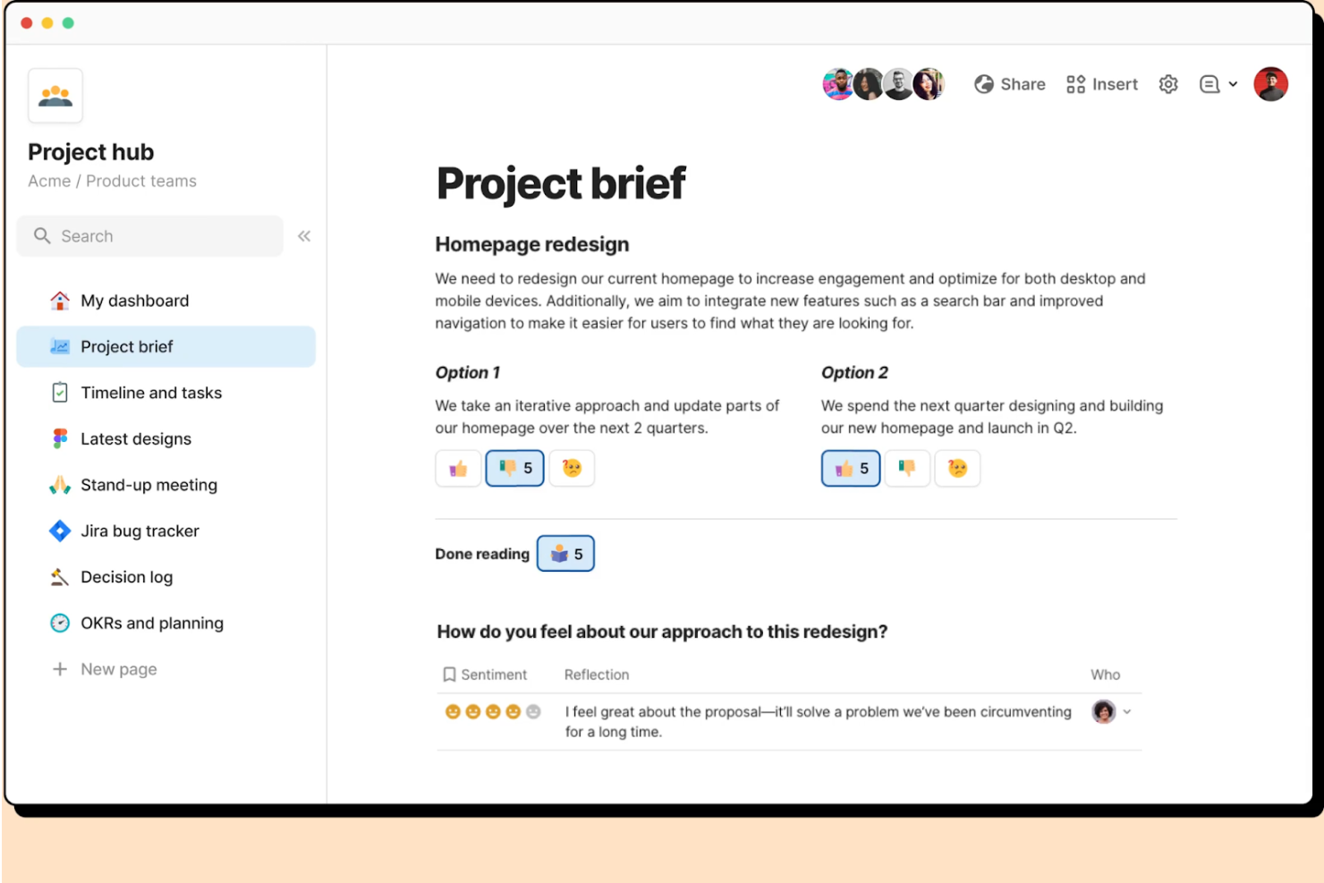 Coda screenshot - 10 beste tools voor documentsamenwerking beoordeeld in 2026