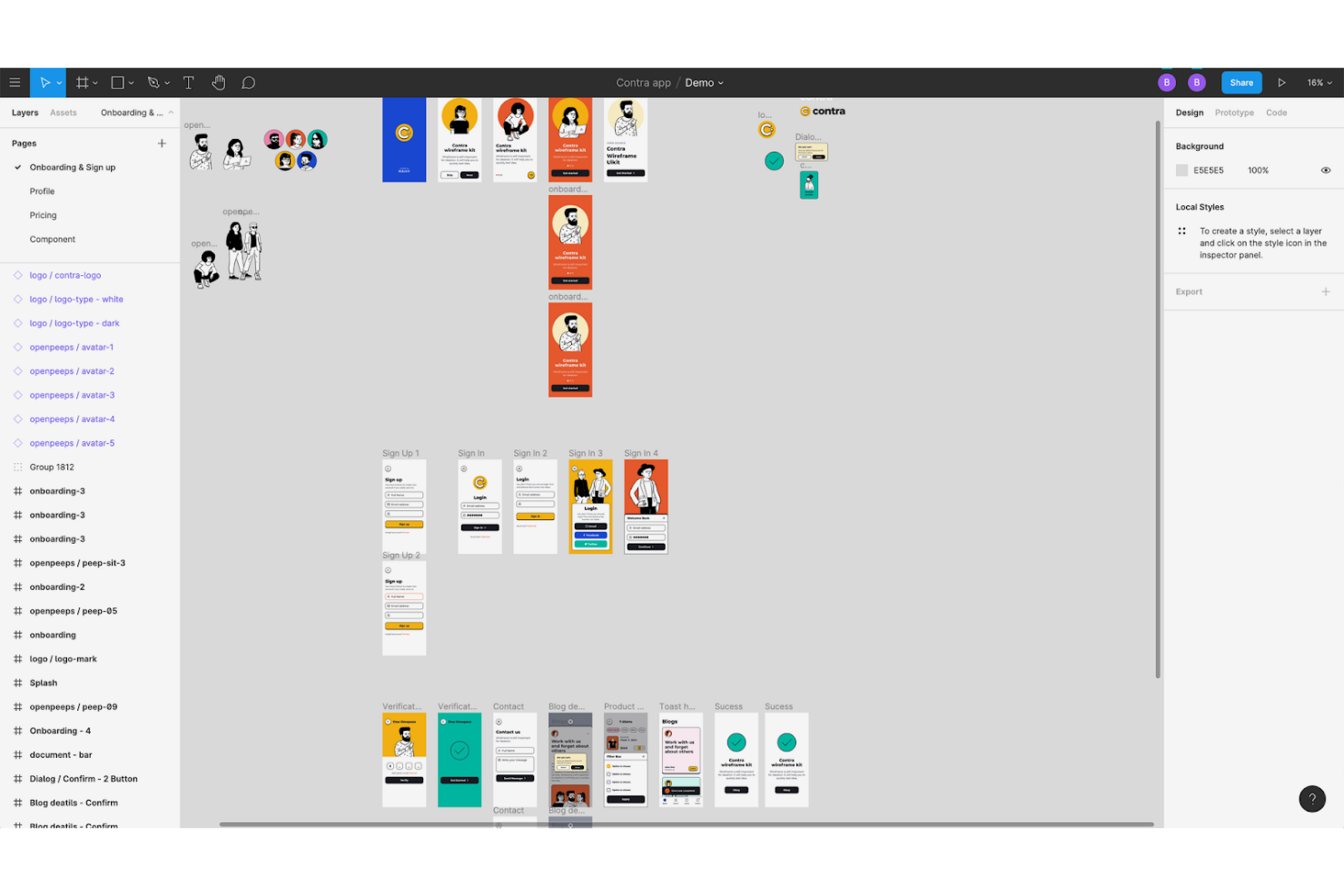 Figma screenshot - 10 Beste samenwerkingstools voor bedrijven beoordeeld voor 2026