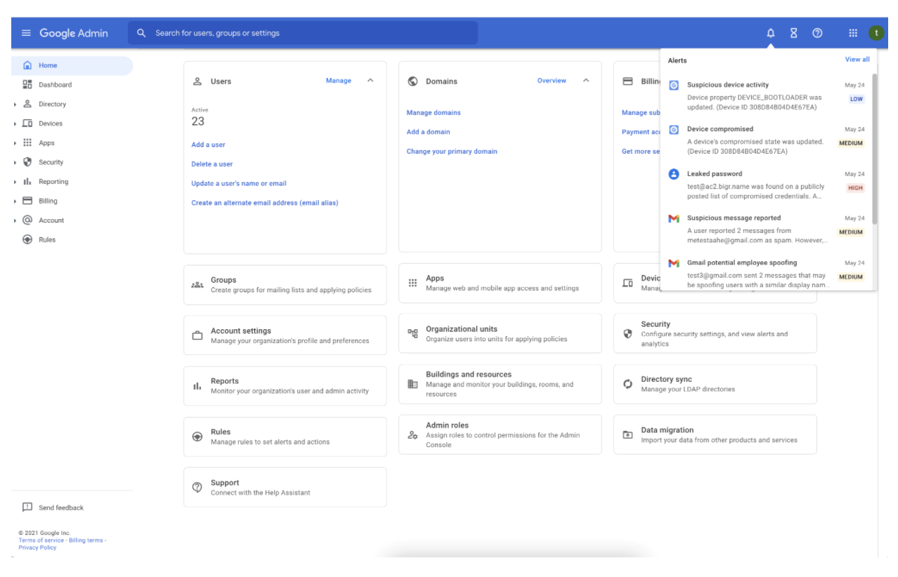 Google Workspace screenshot - 10 Beste hulpmiddelen voor teamsamenwerking beoordeeld voor 2026