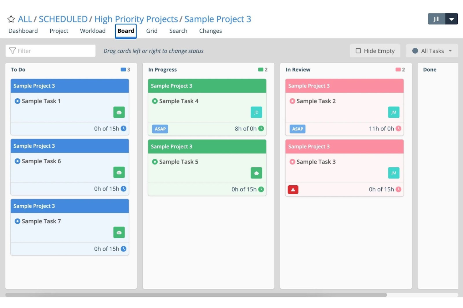 Tempo Portfolio Manager screenshot - 10 beste TeamGantt-alternatieven voor planning in 2026