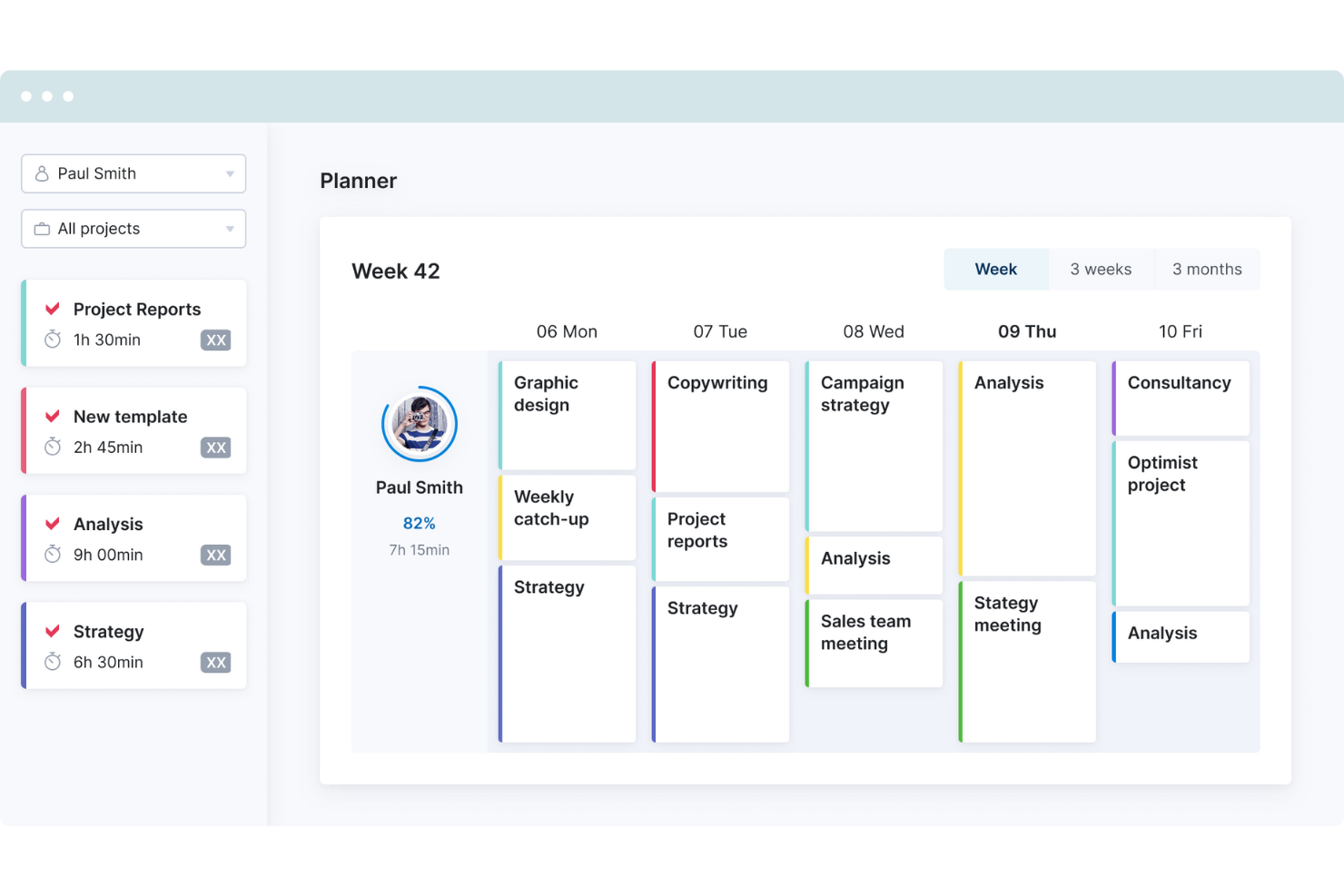 Scoro screenshot - 10 Beste Planview-alternatieven voor Projectplanning in 2026