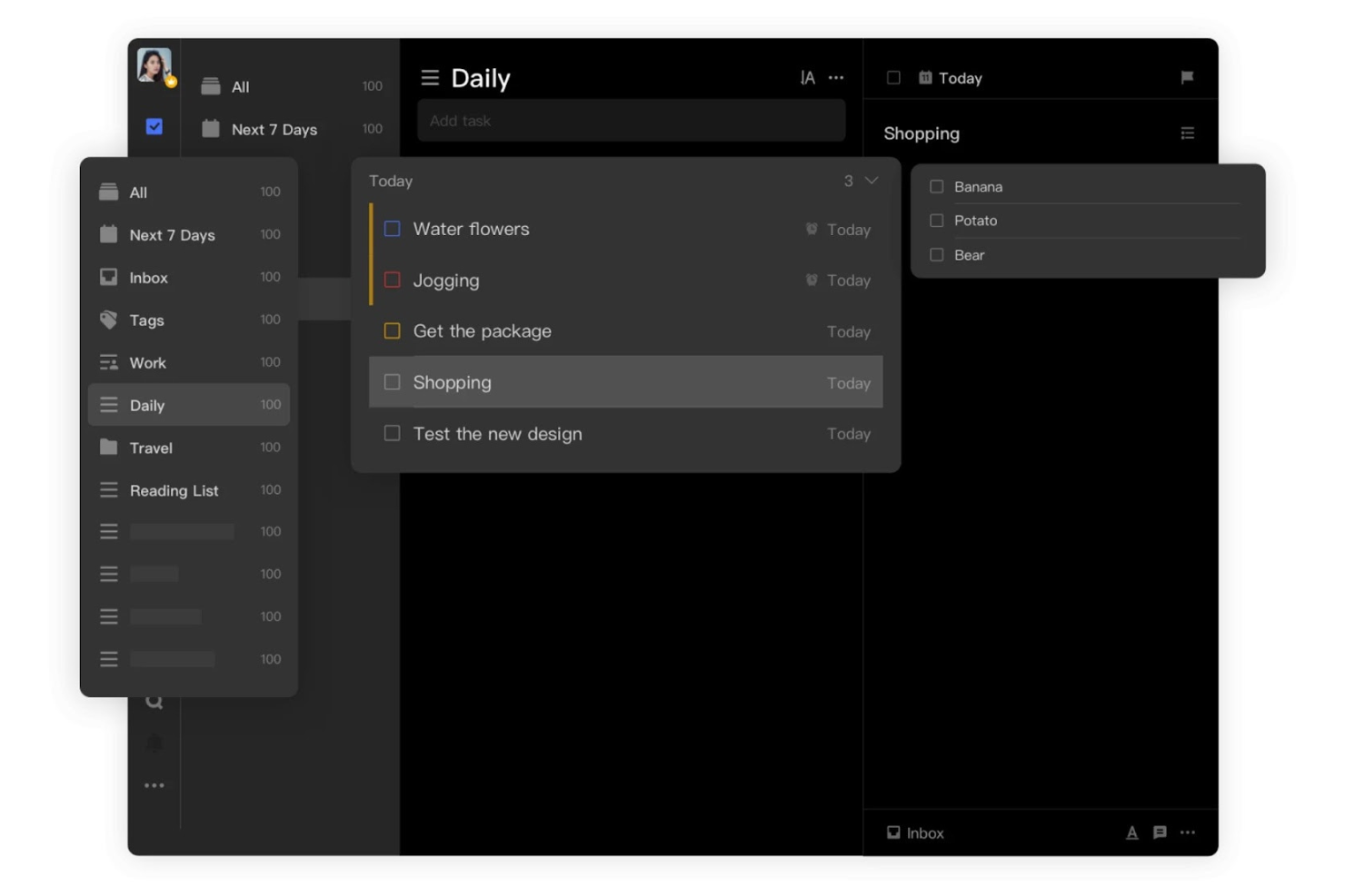 TickTick screenshot - 10 beste Todoist-alternatieven beoordeeld in 2026
