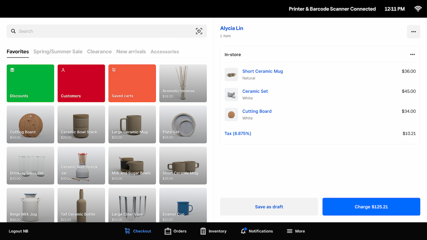 Square screenshot - 10 beste software voor voorraad- en resourcebeheer voor 2026