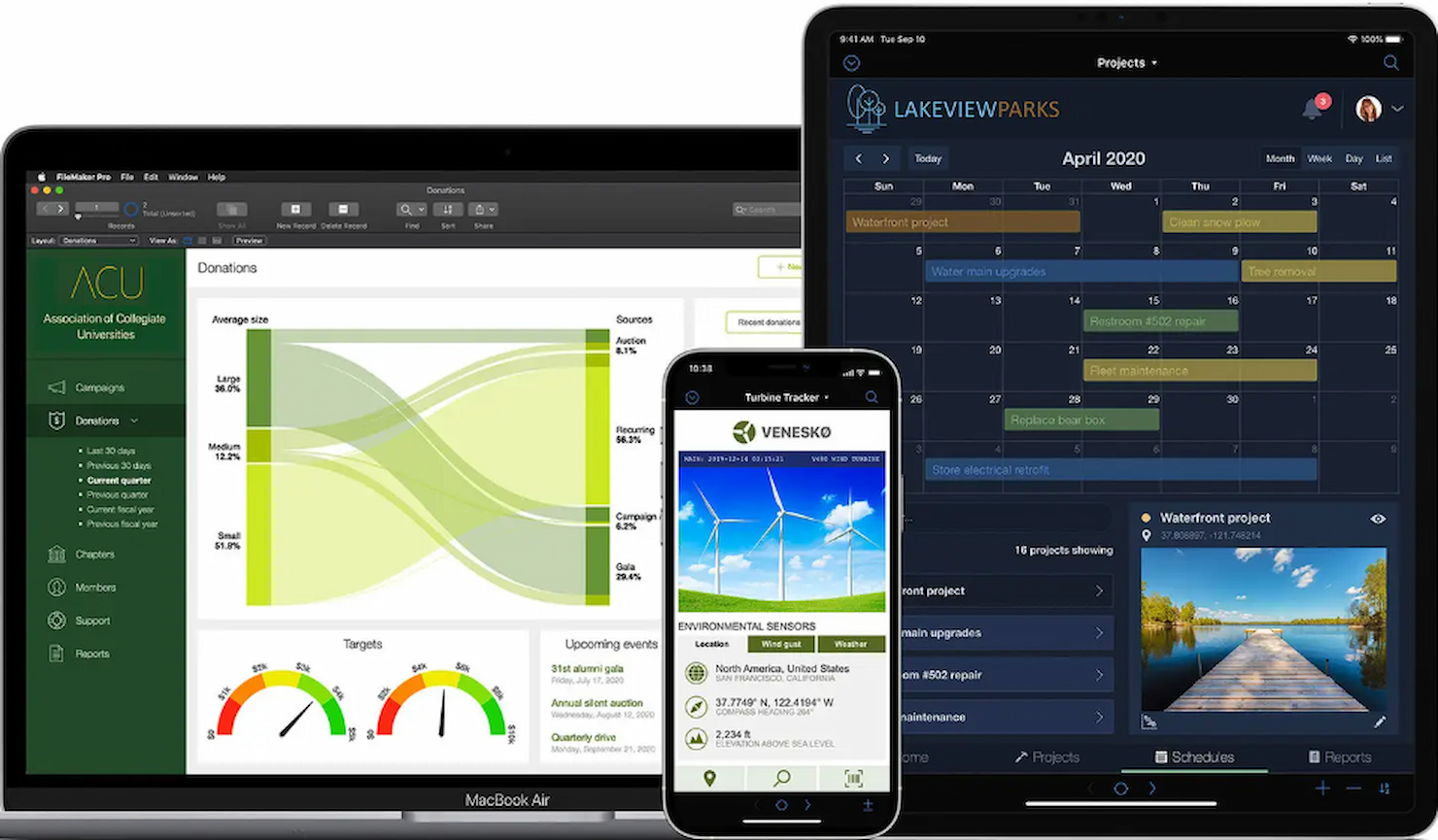 FileMaker screenshot - 10 beste Quickbase-alternatieven voor projectteams in 2026