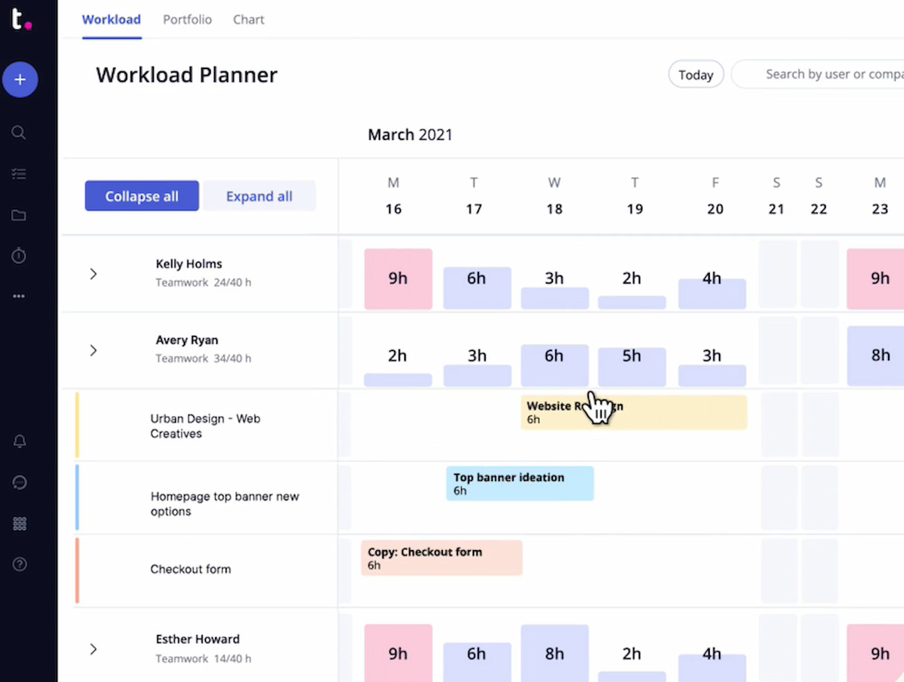 Teamwork.com screenshot - 10 beste projectmanagementtools die met Microsoft Teams integreren