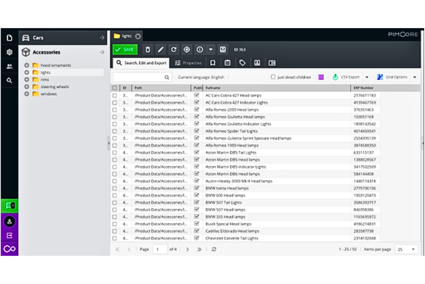 Pimcore screenshot - 10 beste software voor het beheer van digitale media-assets voor animatie beoordeeld in 2026