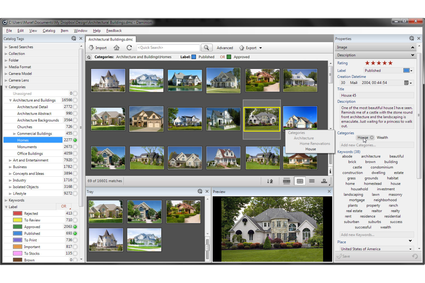 Daminion Standalone Basic screenshot - 10 beste opensource-software voor digitaal activabeheer 2026