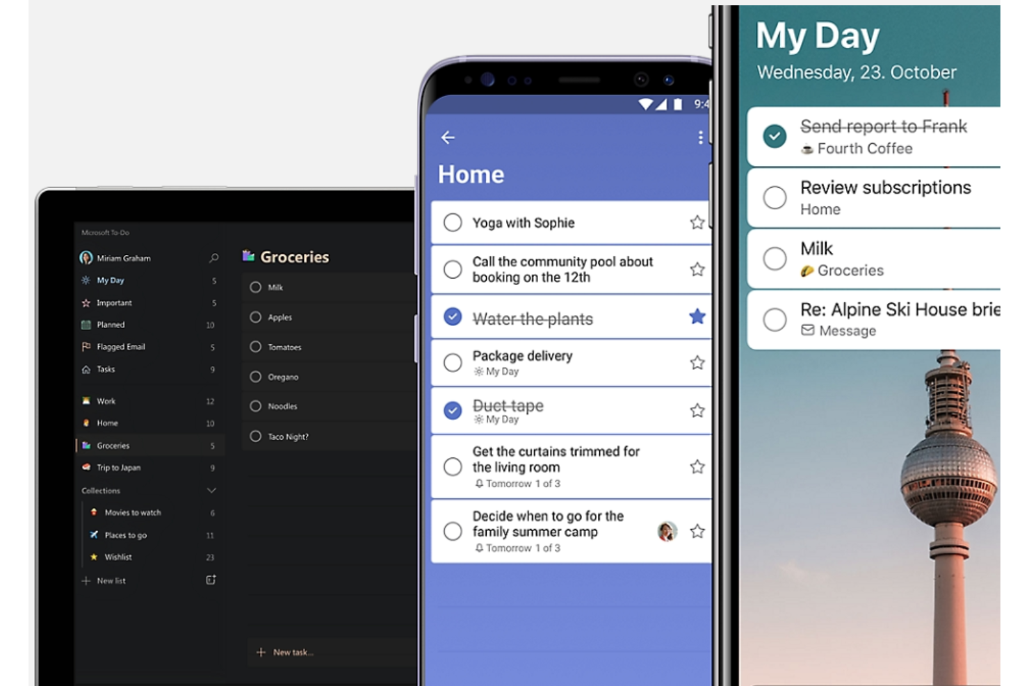Microsoft To Do screenshot - 10 beste persoonlijke projectmanagementsoftware voor 2026