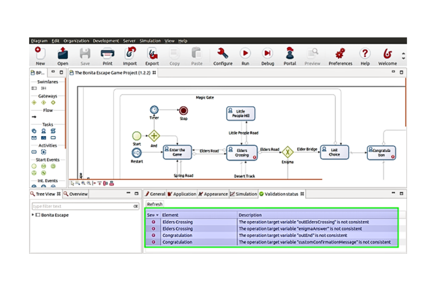 Bonitasoft screenshot - 10 beste open source workflowbeheersoftware voor 2026