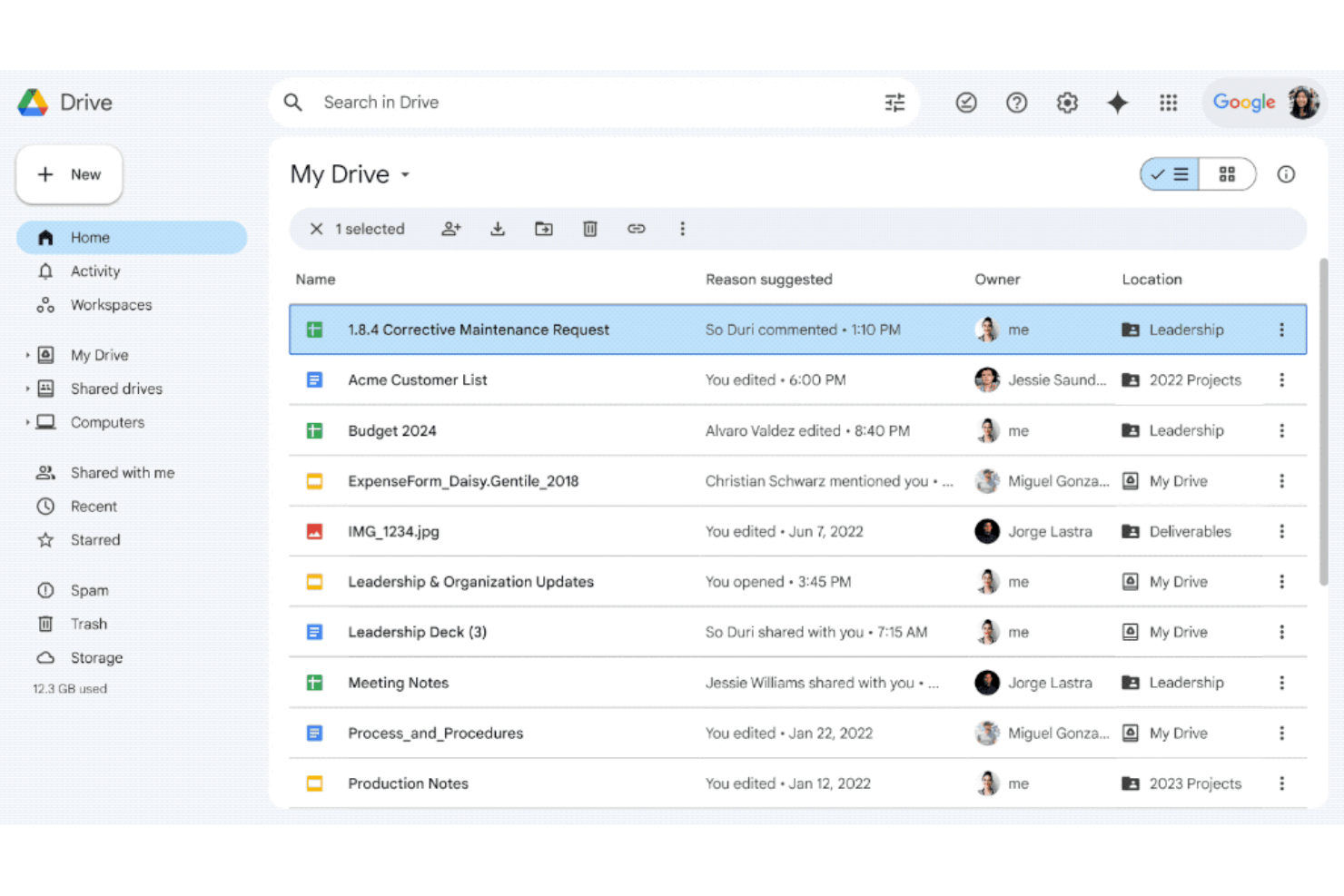 Google Drive screenshot - 10 beste productiviteitstools beoordeeld voor 2026