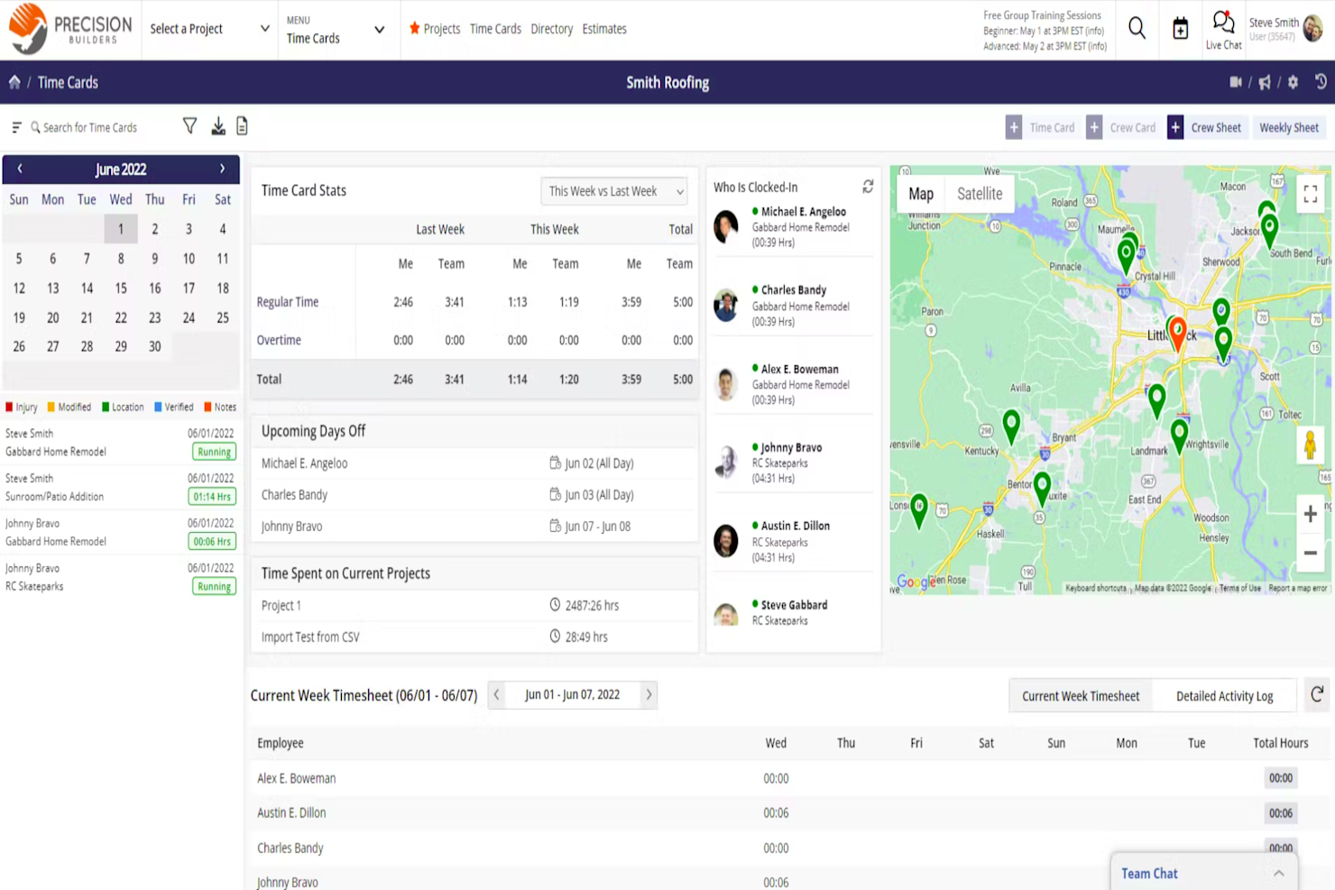 Contractor Foreman screenshot - 20 beste gratis softwareoplossingen voor digitaal assetbeheer voor 2026