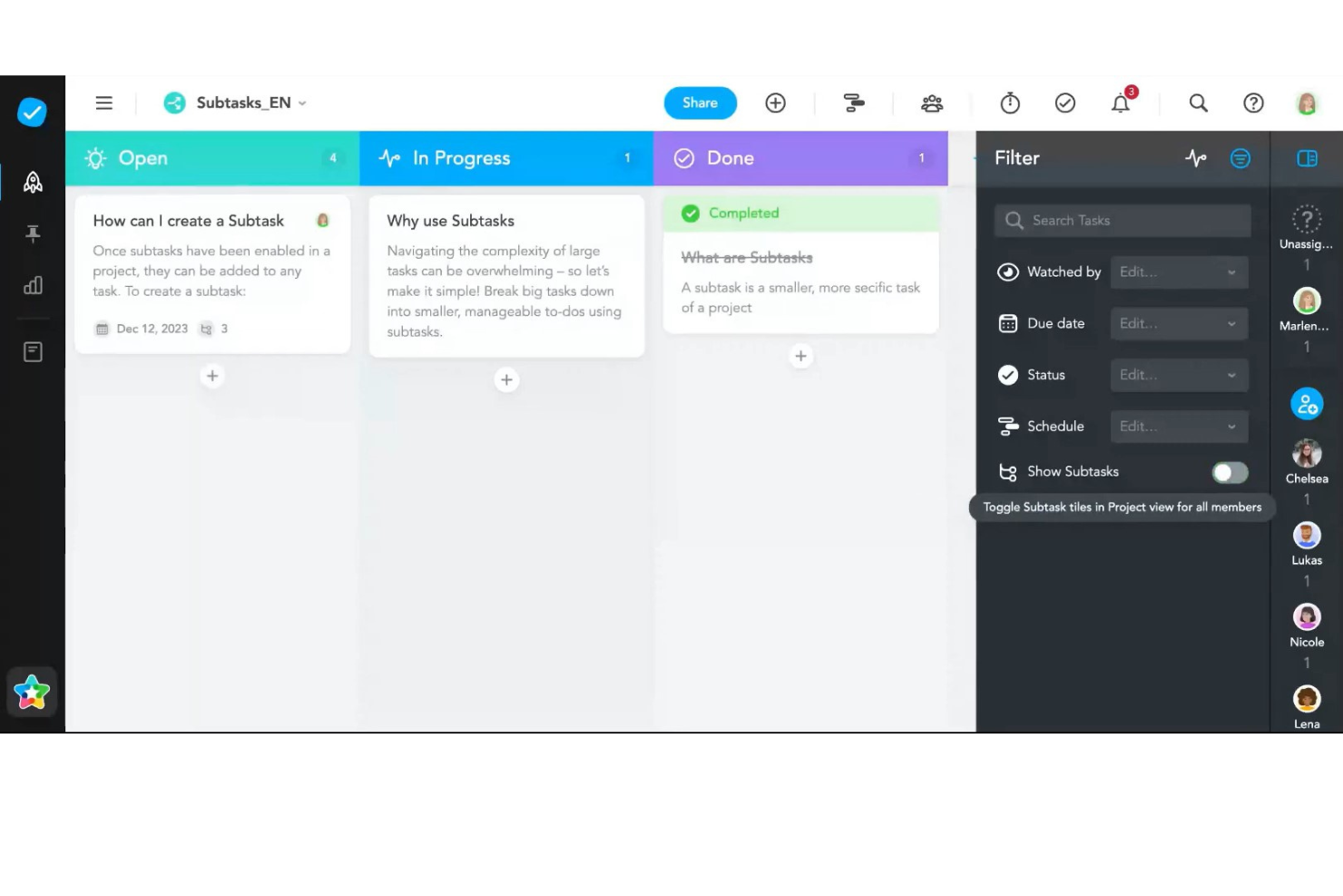 MeisterTask screenshot - 10 beste samenwerkingssoftware beoordeeld voor 2026