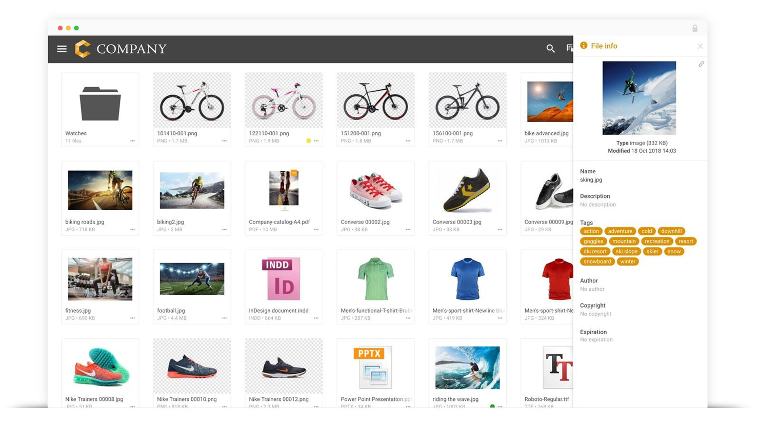 Filecamp screenshot - 10 beste softwareoplossingen voor digitaal activabeheer die ik in 2026 heb getest