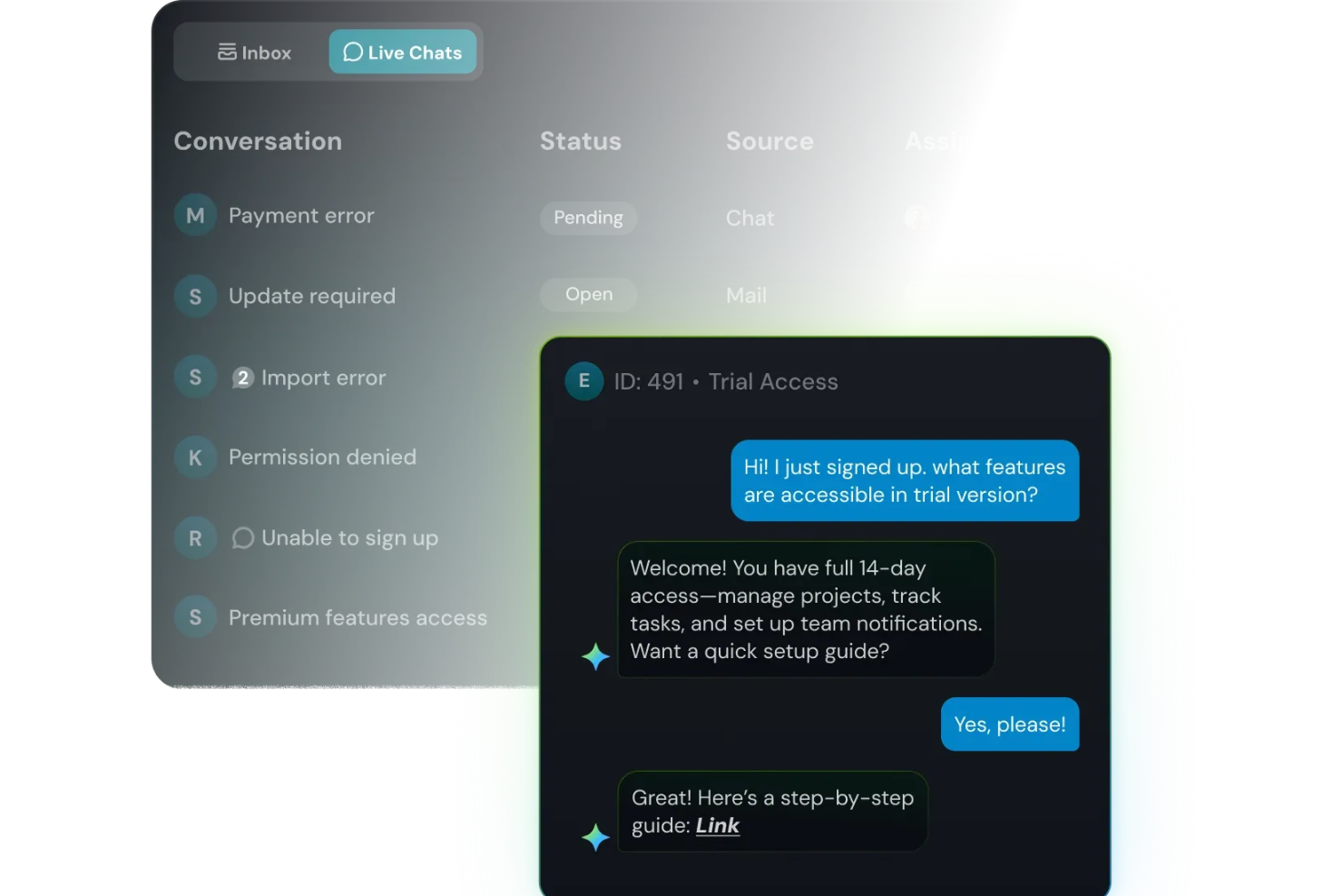 SparrowDesk screenshot - 10 beste helpdesksoftware voor geweldige service in 2026